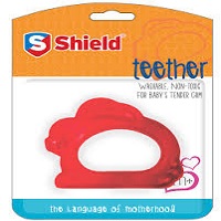 Shield Silicon Teether 6m+